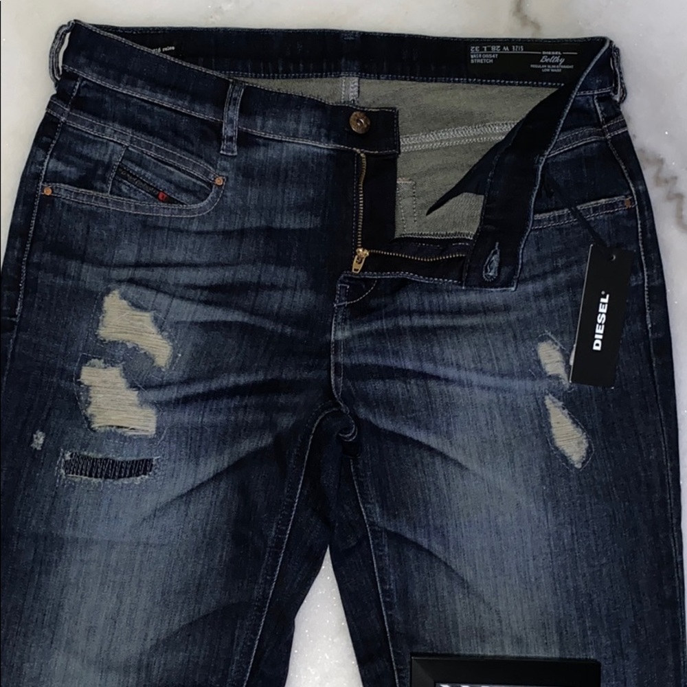 🔥Diesel Belthy Regular Slim Straight Low Waist - Picture 7 of 8